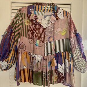 ASHA : Eleven Tina Blouse - Tausi ( SUPER COOL BRAND - MUST SEE!!)